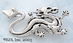 Wheel of Time Asha'man Dragon Pin - Sterling Silver